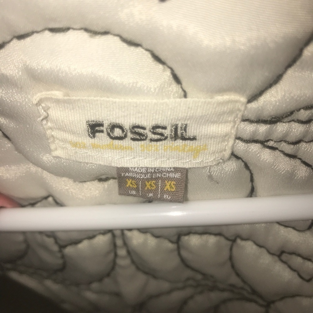 Fossil Sherpa collar jacket - Picture 7 of 9